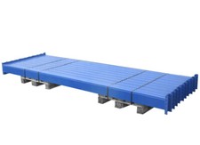 SSI Schäfer PR600 Traverse Palettenregal Blau LW3.700 H140 B40 Träger