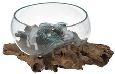 Wurzelholz vase schale - vase,,