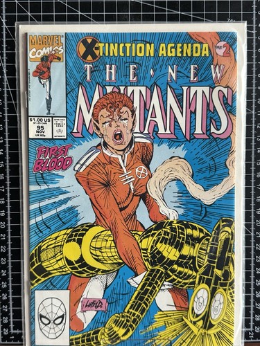 Marvel new mutants rare - marvel, 95
