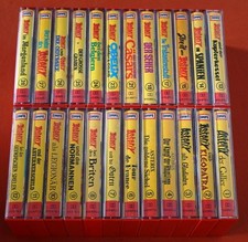 MC KASSETTE - Asterix EUROPA 1-8,9,10,11,12,13, 14,15,17,18,21,23,24,25,26,27&28