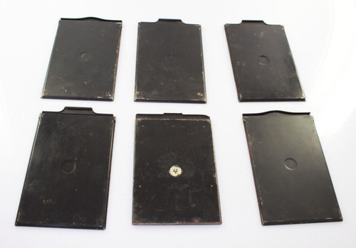 Metall planfilmkassetten set - metall,