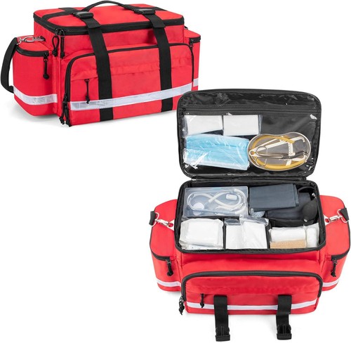 Sanitätsbedarf tasche leer - sanitätsbedarf,