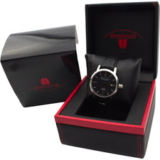 RIEDENSCHILD Armbanduhr Edelstahl Leder Armband Automatik Saphirglas 1116-02