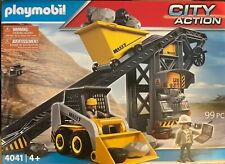 Playmobil City Action Förderanlage mit Kompaktlader 4041 Neu & OVP Baustelle