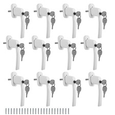 4x-16x Fenstergriff abschließbar gleichschließend Fensterklinke Fensterschloss