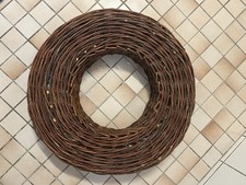 Pflanzring zum Bepflanzen Weidenkranz Pflanzkorb Blumentopf Gartendeko