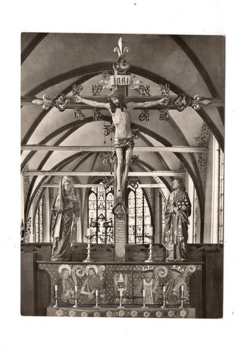 Ansichtskarte kloster ebstorf - ansichtskarte,