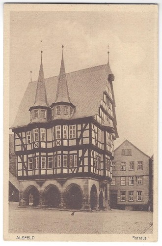Alsfeld rathaus - alsfeld,