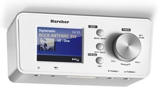 Karcher – RA 2035D, DAB+ Unterbauradio, UKW, Bluetooth, Dual-Alarm - Neu