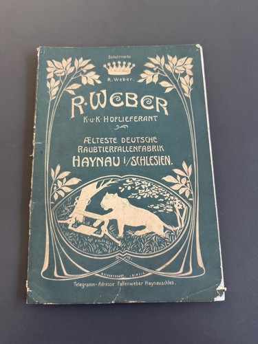 Weber haynau raubtierfallen - r.,