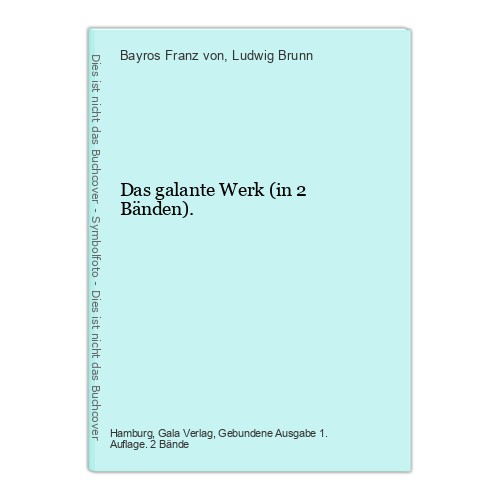 Das galante werk 2 - (in,