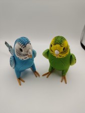 Steiff Tier Wellensittiche Hansi & Franzi 057601 / 656 Plüsch Figur Vogel