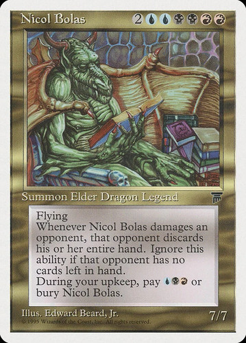 Magic mtg nicol bolas - nicol, chr-