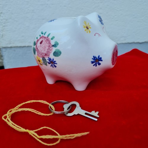 Sparschwein porzellan mit - sparschwein,