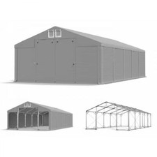 4x6-8x12 Lagerzelt INDUSTRIEZELT ganzjährig  Lagerhalle STABIL Marktstand NEU