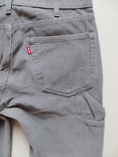 Levi's 502 Taper Cord Jeans W 32 /L 32 Graue Workpant Cordhose Zollstocktasche !