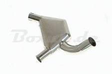 Sammler Vorschallfdämpfer für BMW R80 G/S, ST mit ABE Edelstahl!