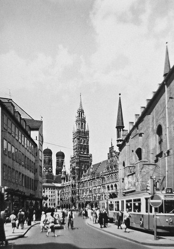 München marienplatz - ak,