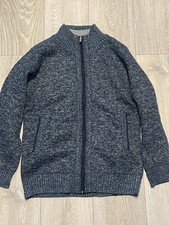Gefütterte Herren-Strickjacke