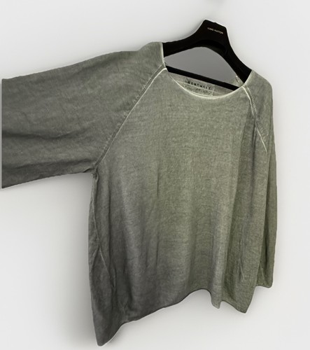 Rundholz dip pullover - rundholz, grau