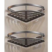 2x Duschregal Duschablage Ohne