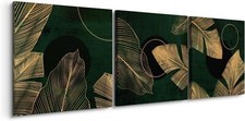 Leinwandbilder Set Green &
