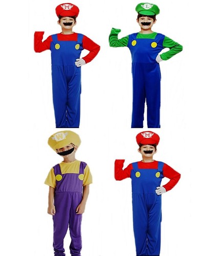 Kinder kostüm super mario - kinder,