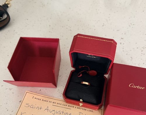 Cartier love ring dünner - cartier,