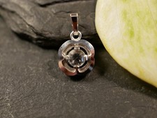 Toller 925 Silber Anhänger Zirkonia Solitär Teka Theodor Klotz Pforzheim