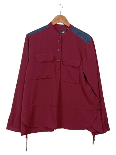 Star raw damen bluse - bluse, rot