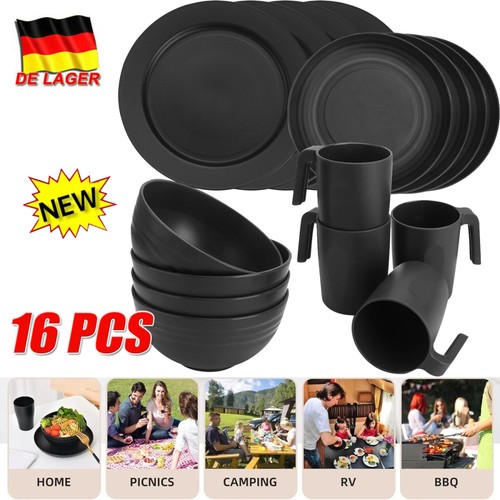 Geschirr set 4personen - geschirr,