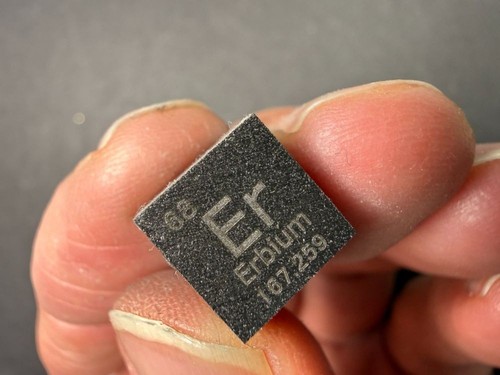 Erbium elementwürfel - erbium,,