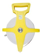 1 Maßband Rollmaßband 30 50 und 100 Meter Bandmaß mit Fiberglasband Kunststoff