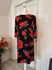 Bodyflirt by Bonprix Abendkleid leichtes Kleid Cocktailkleid mit Rosen-Print 36