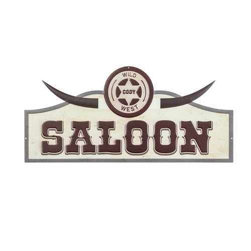 Blechschild wild west - blechschild:,