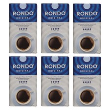 6er Pack Rondo Original Röstkaffee (6 x 500 g) gemahlen und aromaversiegelt