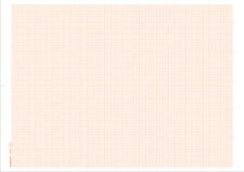 TRANSPARENTES Millimeter Papier / Folie A3  -  90 g/m²  - 25 Blatt