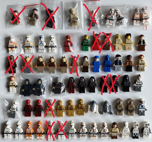 Lego star wars minifiguren - wars,