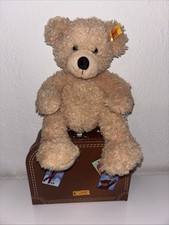 STEIFF Teddybär Fynn mit Koffer 111471 ✅Top