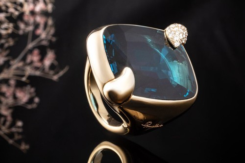 Pomellato ring ritratto maxi - pomellato,