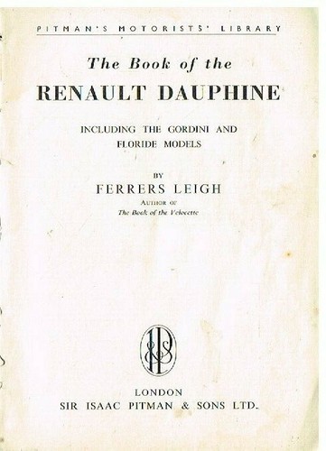 Renault dauphine limousine - renault,