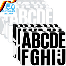 10.1Cm Buchstaben Aufkleber