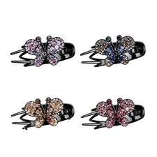 4Pieces Sparkling Butterfly