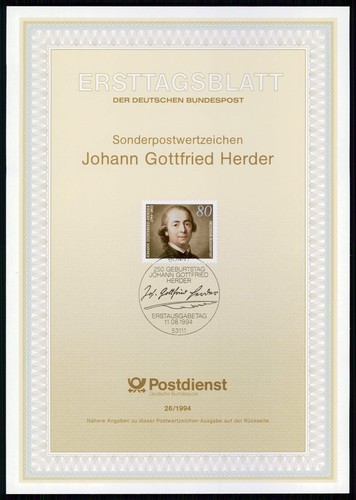 Brd bund etb ersttagsblatt - bund,