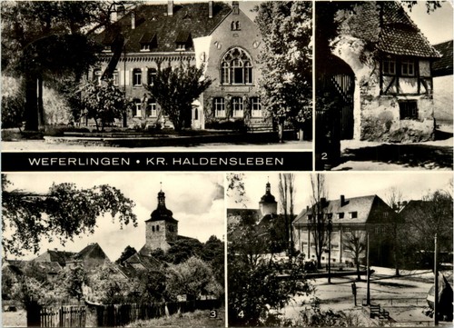 Weferlingen haldersleben - weferlingen, kr.