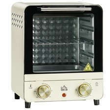 Minibackofen 15L, Pizza-Ofen 1000 W Elektrischer Mini Ofen inkl. Backblech