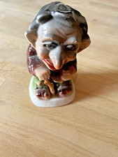 Porzellan Troll Zwerg Figur, Krage Norge Keramik, ohne Garantie