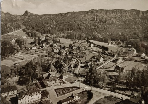 Ansichtskarte zittauer gebirge - ansichtskarte,