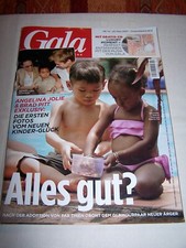 Zeitschrift GALA Nr. 14 März 2007 Angelina Jolie & Brad Pitt und Rod Stewart