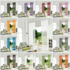 Schiebepanel 2er pack uni mit - schiebepanel,